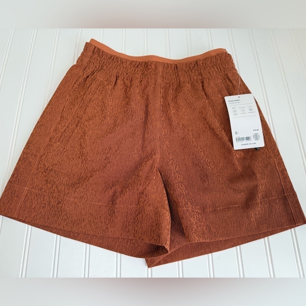 Athleta Echo Short Women’s 0 Pull On Athleisure Orange Gym Golf Summer NEW 1135